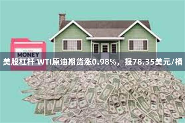 美股杠杆 WTI原油期货涨0.98%，报78.35美元/桶