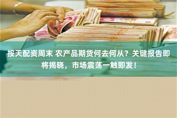 按天配资周末 农产品期货何去何从？关键报告即将揭晓，市场震荡一触即发！