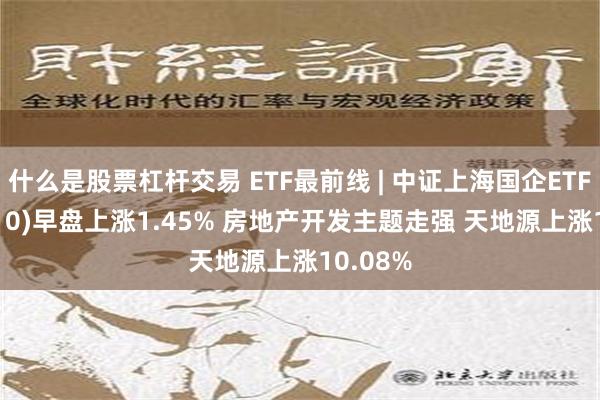 什么是股票杠杆交易 ETF最前线 | 中证上海国企ETF(510810)早盘上涨1.45% 房地产开发主题走强 天地源上涨10.08%