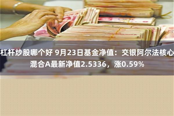杠杆炒股哪个好 9月23日基金净值：交银阿尔法核心混合A最新净值2.5336，涨0.59%