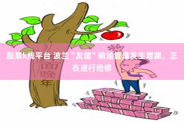 股票k线平台 波兰“友谊”输油管道发生泄漏，正在进行抢修