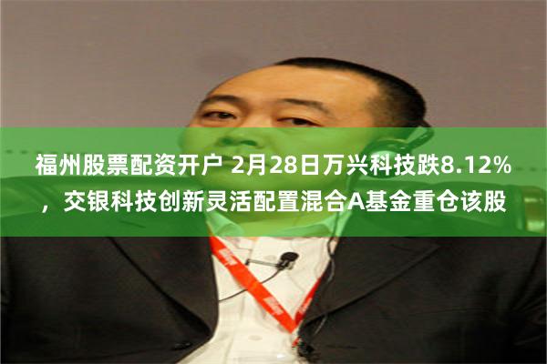 福州股票配资开户 2月28日万兴科技跌8.12%，交银科技创新灵活配置混合A基金重仓该股