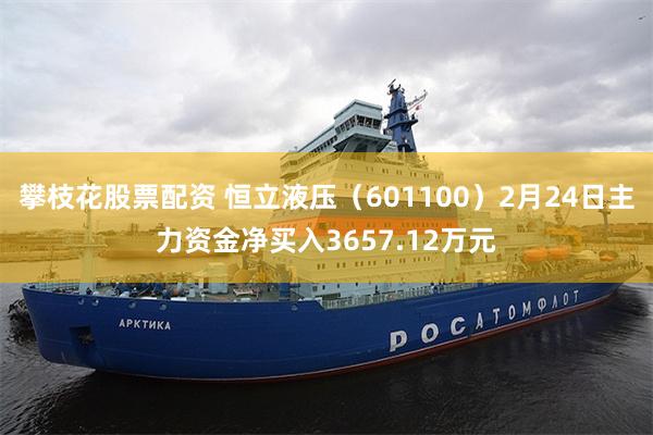攀枝花股票配资 恒立液压（601100）2月24日主力资金净买入3657.12万元