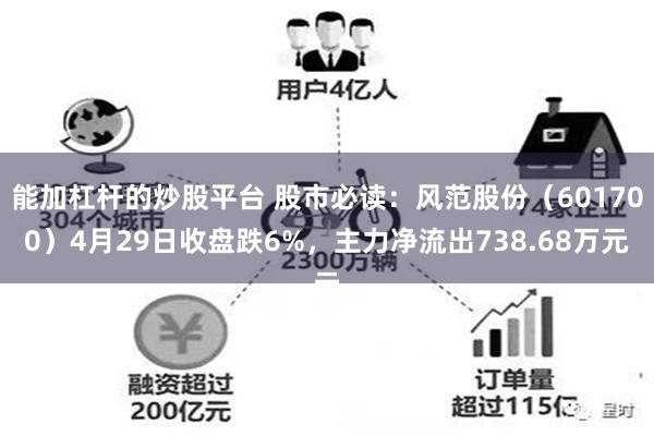 能加杠杆的炒股平台 股市必读：风范股份（601700）4月29日收盘跌6%，主力净流出738.68万元