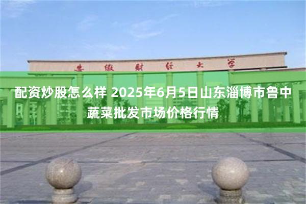 配资炒股怎么样 2025年6月5日山东淄博市鲁中蔬菜批发市场价格行情