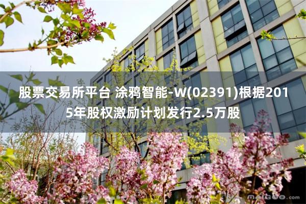 股票交易所平台 涂鸦智能-W(02391)根据2015年股权激励计划发行2.5万股