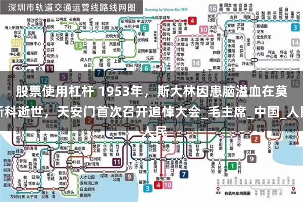 股票使用杠杆 1953年，斯大林因患脑溢血在莫斯科逝世，天安门首次召开追悼大会_毛主席_中国_人民
